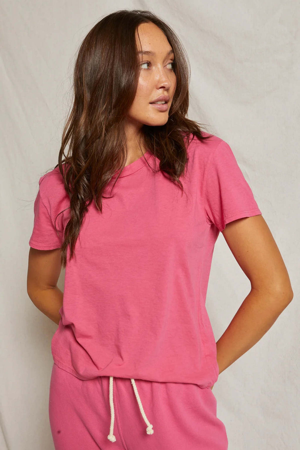 Harley Boxy Crew Tee - White