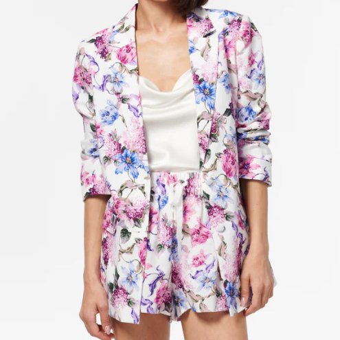 Cami NYC Owen Linen Blazer Clematis House of 29