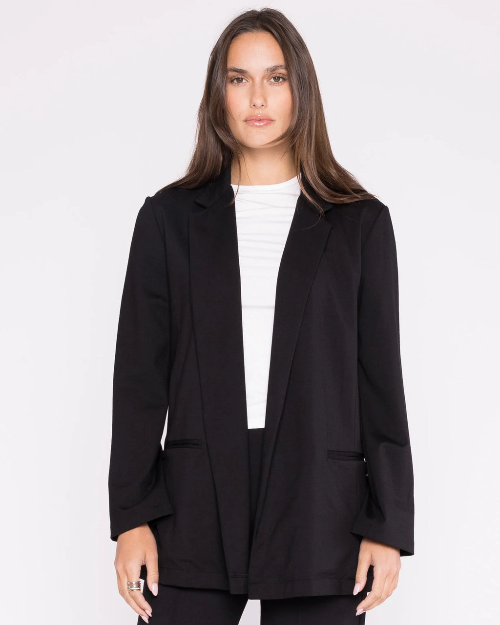 Ponte Kint Oversized Blazer - Black // Ripley Rader