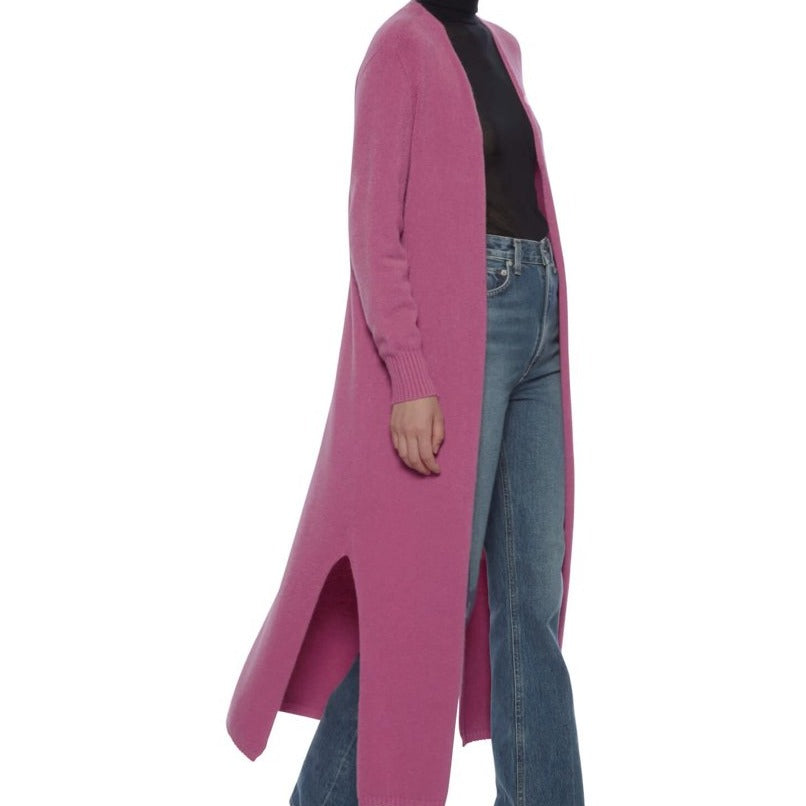 Apparis- Aria Sugar Pink Vegan Long Cardigan – House of 29