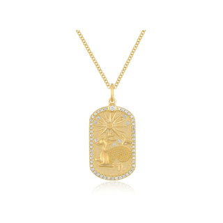 EF Collection Diamond Zodiac Necklace