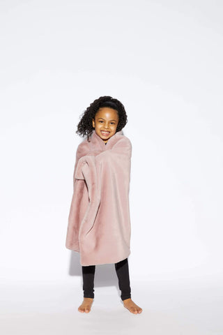 Apparis Little Brady Blanket Dusty Pink