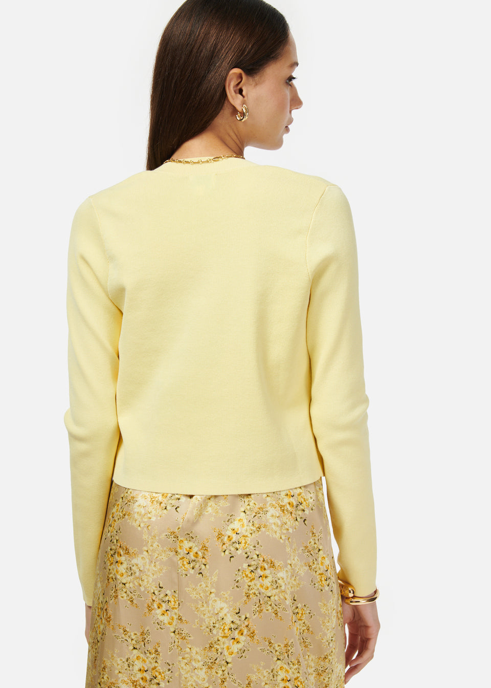 Cami NYC Jessa Cardigan in Sunlight, Cami NYC cardigans, Cami NYC yellow cardigan, Cami NYC sweaters, cardigans, yellow cardigans, yellow sweaters 