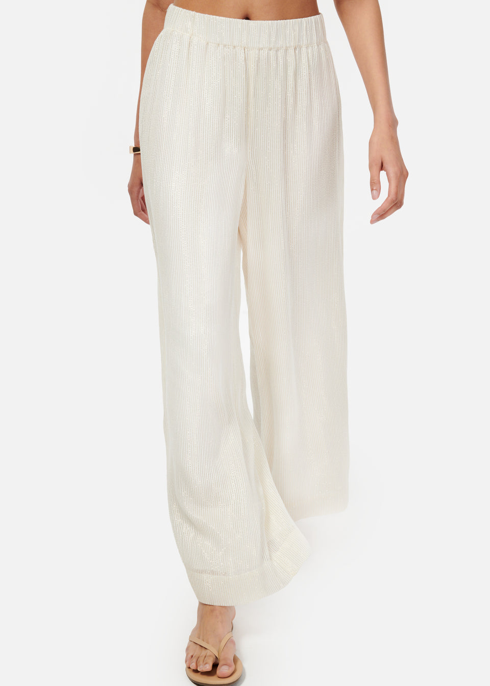 Cami NYC Medina Pant White, White Pants, Cami NYC White pants, Medina Pant, Cami NYC going out pants, Cami NYC White, sets, Cami NYC sets, flowy white pants, relaxed pants, cami nyc yael top