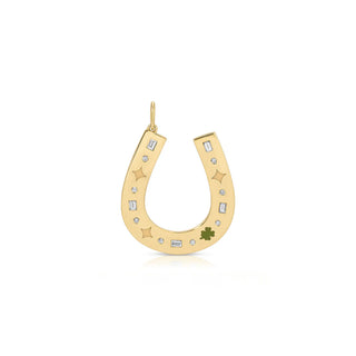EF Collection Jumbo Lucky Horseshoe Charm