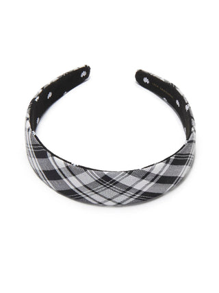 Lele Sadoughi Jet Bessette Plaid Headband