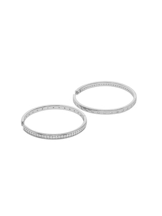 Melinda Maria Ashley Infinity Reversible Hoops 2"