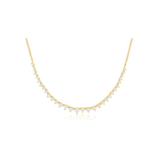 ef collection graduated diamond necklace