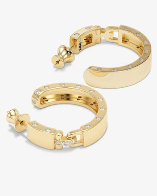 Melinda Maria Ashley Lock Hoops 1"