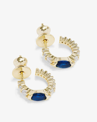 
Melinda Maria The Maven Huggies Blue Sapphire
