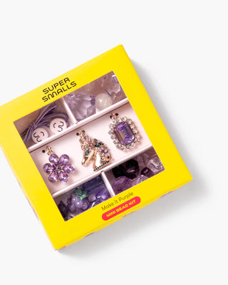 Super Smalls Make It Purple Mini Bead Kit