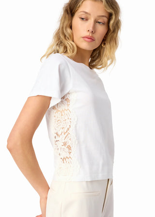 Cami NYC Ebra Cotton Tee White