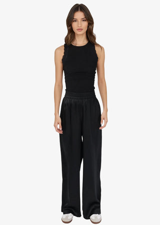 Cami NYC Rian Rib Knit Tank Black