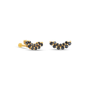 Arlene Rae Aurelia Earring black diamond earring