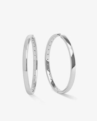 Melinda Maria Ashley Reversible Hoops 2"
