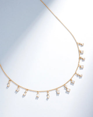 Suzanne Kalan Cascade White Diamond Necklace