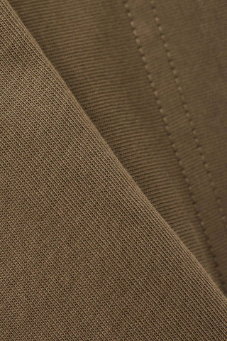 Ba&sh T-Shirt Pio Moka. Product is shot up close. 
