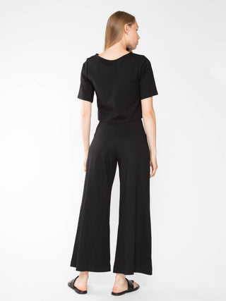 Ripley Radar Ponte Knit Wide Leg Pant Cropped