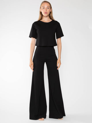 Ripley Radar Ponte Knit Wide Leg Pant