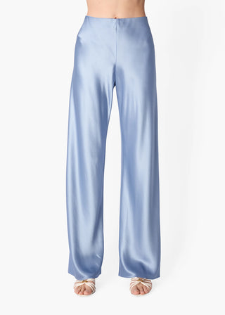 Cami NYC Bristol Mid Rise Pant Mist. Product is shot on white background. 