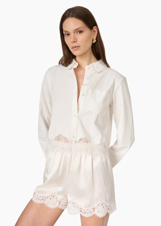 Cami NYC Napier Shirt White