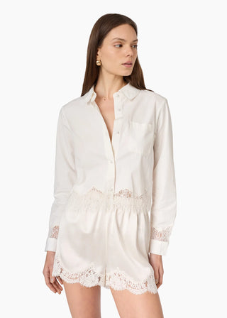 Cami NYC Napier Shirt White