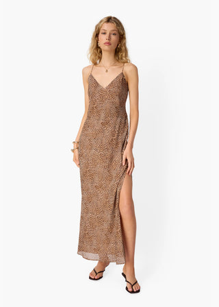 Cami NYC Raven Chiffon Maxi Dress Leo – House of 29