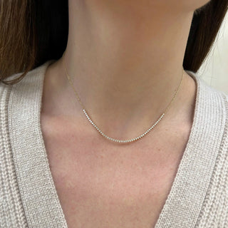 EF Collection Diamond Segment Necklace