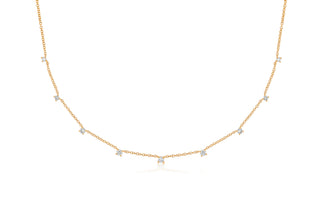 EF Collection 9 Prong Set Diamond Necklace