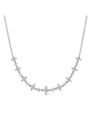 EF Collection Diamond Fleur Necklace