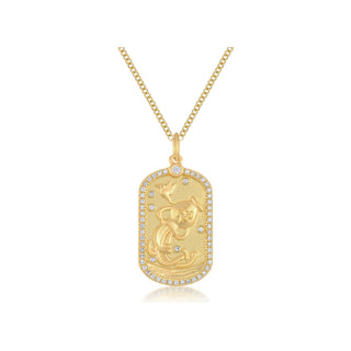 EF Collection Diamond Zodiac Necklace