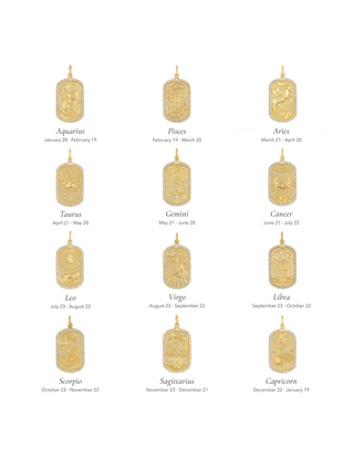 EF Collection Diamond Zodiac Necklace