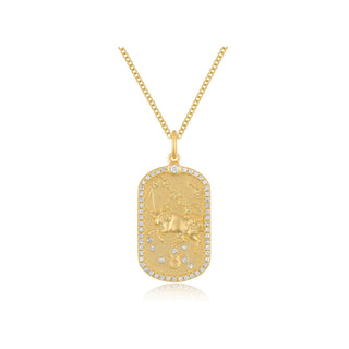 EF Collection Diamond Zodiac Necklace