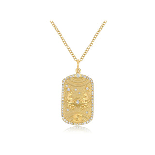 EF Collection Diamond Zodiac Necklace