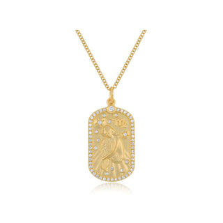 EF Collection Diamond Zodiac Necklace