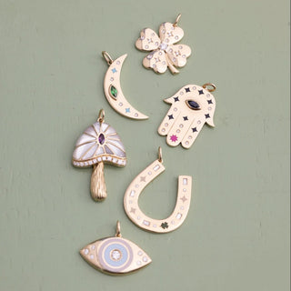 EF Collection Jumbo Lucky Horseshoe Charm