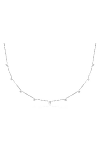 EF Collection 9 Prong Set Diamond Necklace