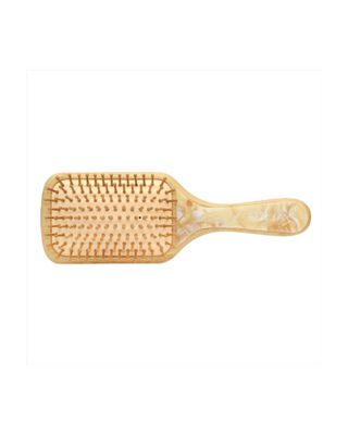 Emi Jay Bamboo Paddle Brush in Chantilly. Product is shot on white background. 
