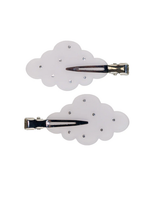 Emi Jay Cloud Popstar Clips in Angel Wish. Product shot on white background. 