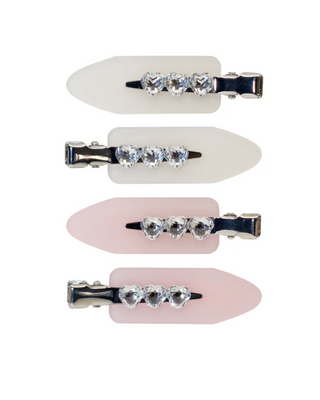 Emi Jay Popstar Clips in Soft N Sweet. Product shot on white background. 