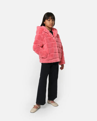 Apparis Goldy Kids Short Coat Geranium