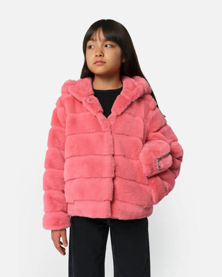 Apparis Goldy Kids Short Coat Geranium