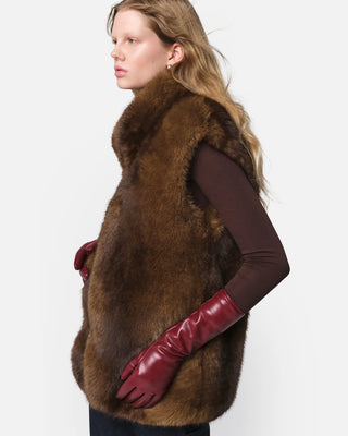 Apparis Laila Faux Mink Vest