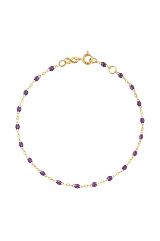 Gigi Clozeau Classic Bracelet Violet & Yellow Gold