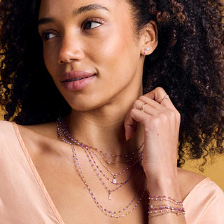 Gigi Clozeau Classic Necklace Galaxy & Yellow Gold