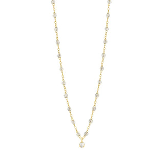 Gigi Clozeau Gigi Supreme Classic 1 Diamond Necklace Sparkle & Yellow Gold