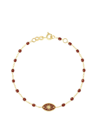 Gigi Clozeau Karma Bracelet Mocha & Yellow Gold