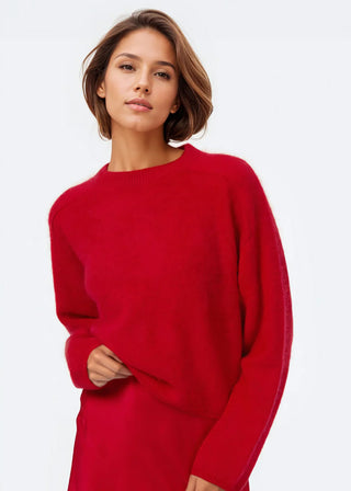 Cami NYC Niall Cashmere Sweater Cardinal