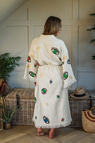 peshtemal robe kimono multi color