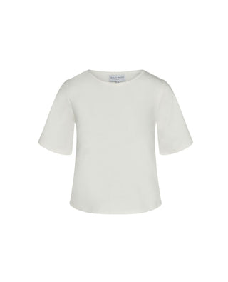 ripley radar off white ponte knit short sleeve top extended